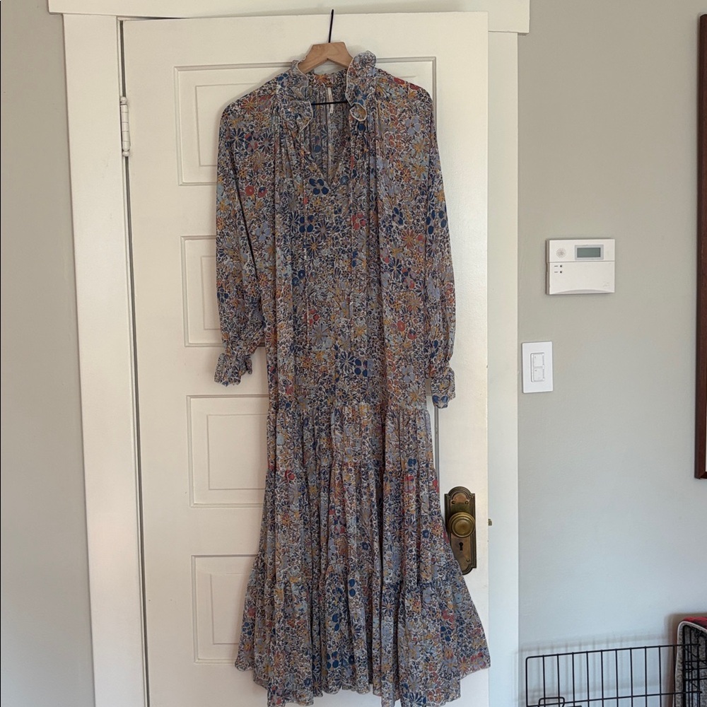 Free People Multicolor Patterned Dress